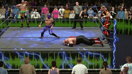 WWE 2K16 the lucha dragons v the monsters