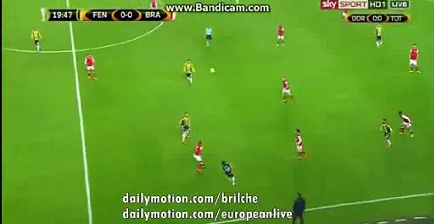 Robin Van Persie Fantastic Elastico Skills Fenerbahce 0-0 Braga