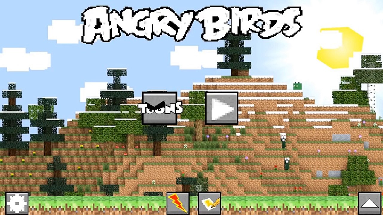 If Angry Birds was Minecraft (Minecraft Animation)