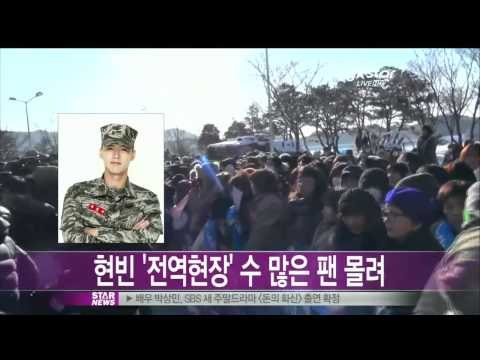 [Y-STAR] 'Hyun Bin' discharged, A lot of fans come (현빈 전역 현장, 한류 팬 몰려 화제)