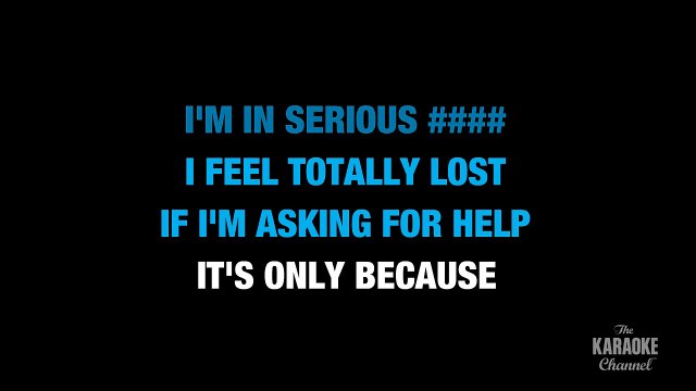 All The Things She Said (Radio Version) in the Style of t.A.T.u. with lyrics (with lead vocal)