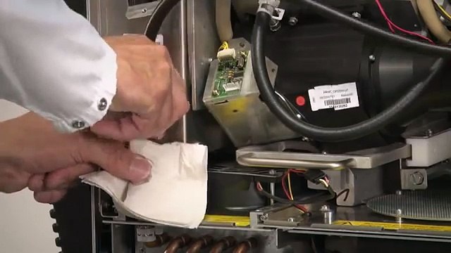 1.Changing the cooling liquid in Barco digital cinema projector - DP2000