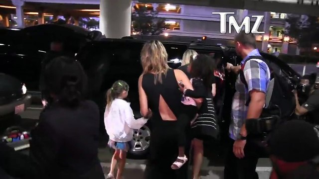 Heidi Klums Bodyguard Protecting Heidis Body ... Just Last Week