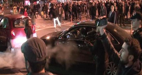 Kadıköy'de Ankara katliamı anmasına polis müdahalesi