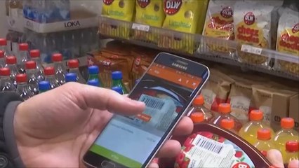 تطبيق على الهاتف الذكي يدير متجرا بالسويد