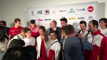 Le défilé des athlètes olympiques part 2