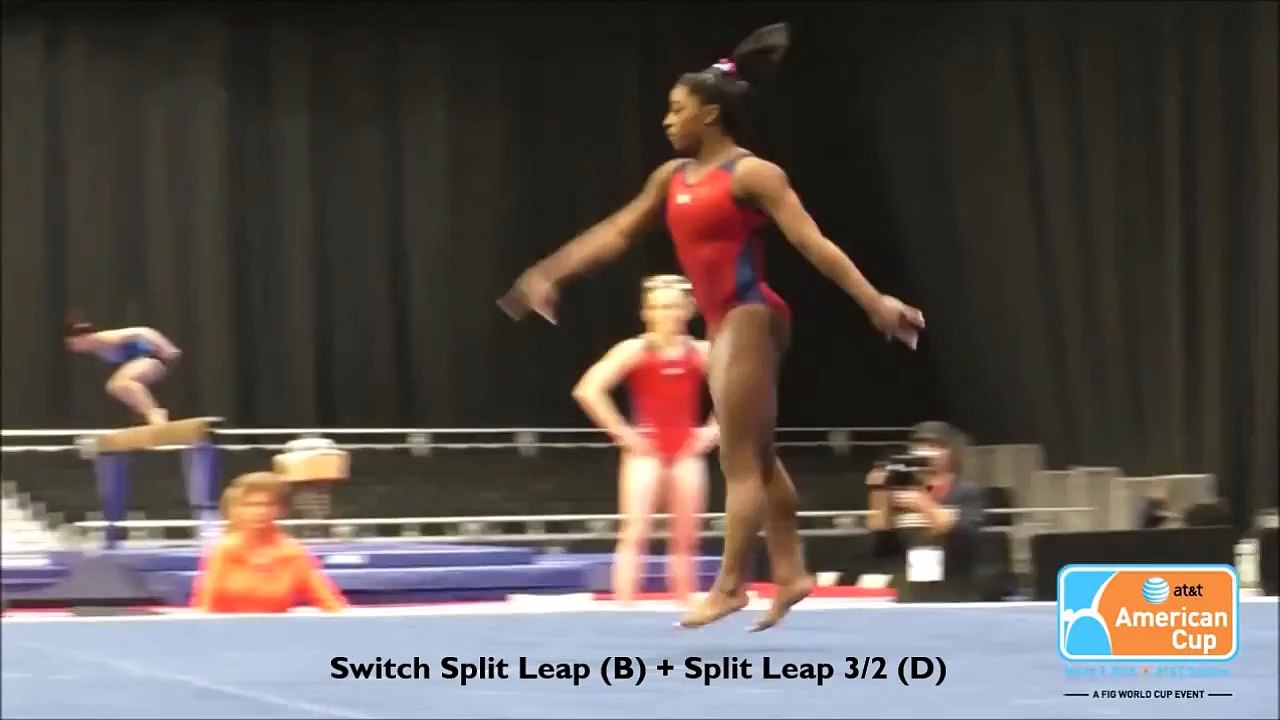 Simone Biles FX 2015 (CoP 2013 16, D Score)