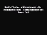 Read Bundle: Principles of Microeconomics 7th + MindTap Economics 1 term (6 months) Printed