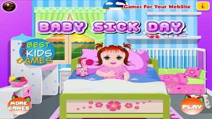 Baby Sick Day Game - Cure Little Baby Lucy gameplay for kids