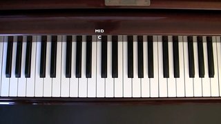 Jingle Bells Easy piano lesson (Part 1)