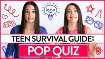 Pop Quiz | Teen Survival Guide w/ the Merrell Twins
