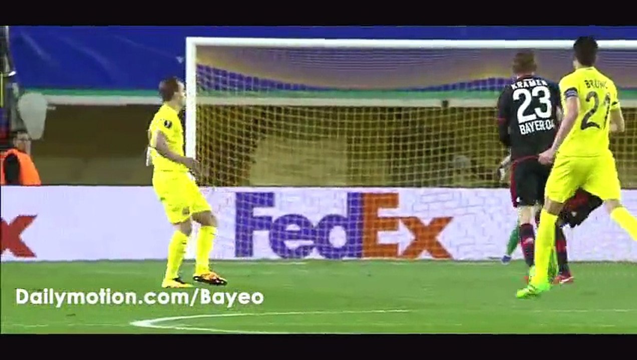 All Goals | Villarreal 2-0 Bayer Leverkusen 10-03-2016
