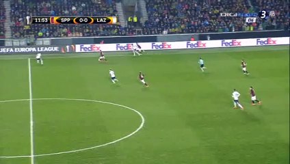Martin Frydek Goal HD - Sparta Prague 1-0 Lazio - 10-03-2016