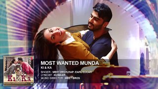 MOST WANTED MUNDA Full Song (Audio) - Arjun Kapoor, Kareena Kapoor - Meet Bros, Palak Muchhal - YouTube