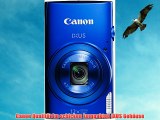 Canon IXUS 170 Digitalkamera (20 Megapixel 12-fach optisch Zoom 24-fach ZoomPlus opt. Bildstabilisator