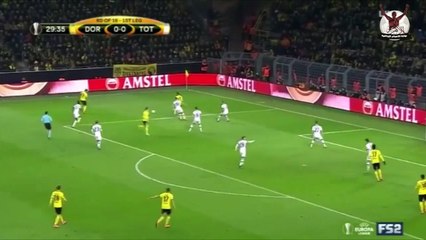 ثلاثية بروسيا دورتموند في مرمي توتنهام في ذهاب دور 16 الدوري الاوروبي 10-3-2016