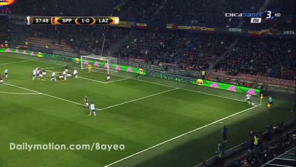 Marco Parolo Goal HD - Sparta Prague 1-1 Lazio - 10-03-2016 -