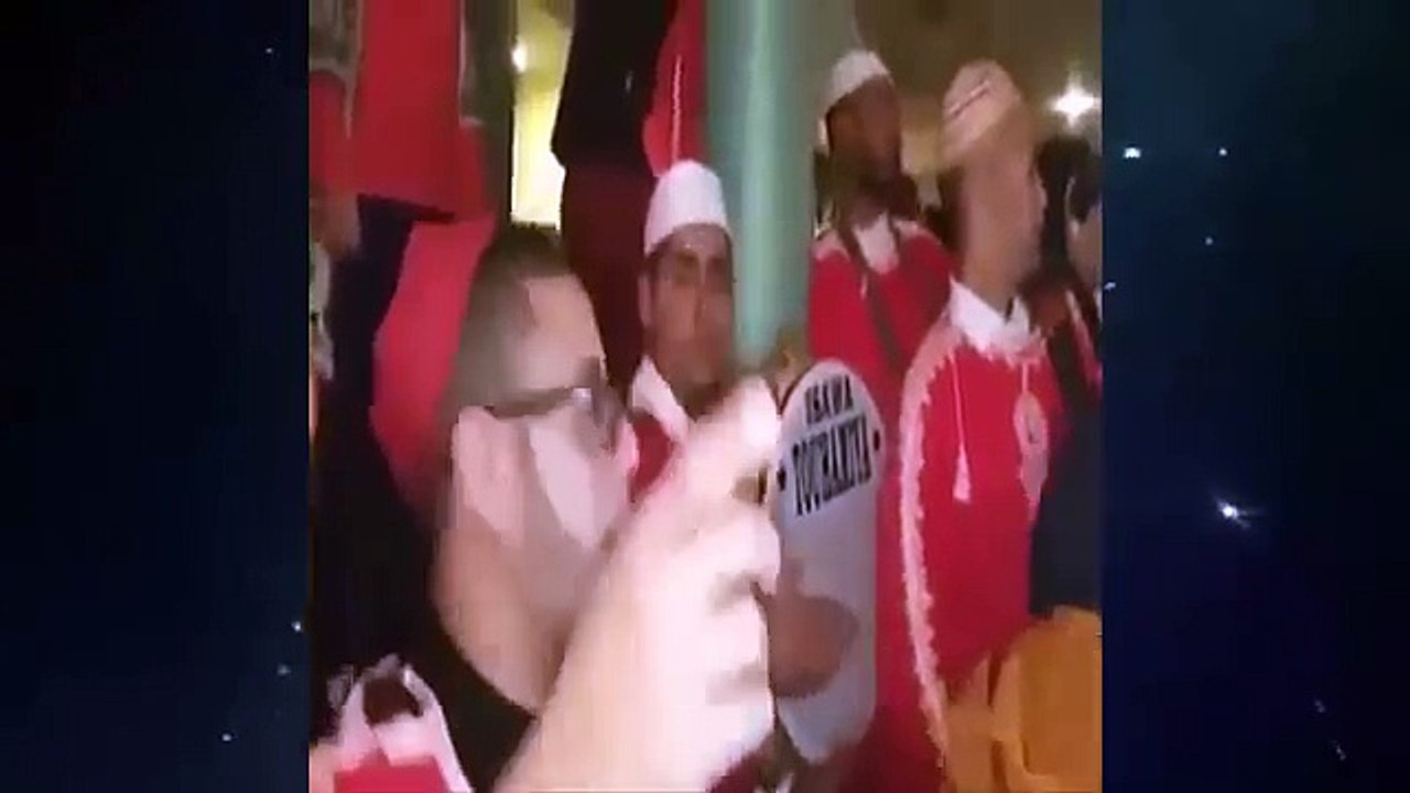 وصول حنان الخضر الى منزلها و استقبال بالدقة المراكشية