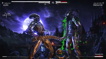 Mortal Kombat X Alien All Fatalities Fatality Brutality