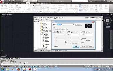 Autocad in Urdu/Hindi Full Tutorial Part 14-Exchanging Blocks, Dimstyles