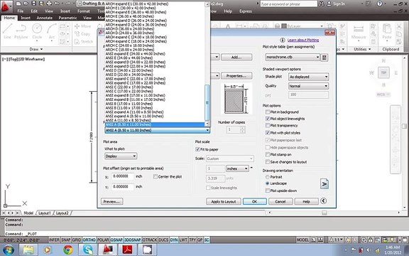 Autocad in Urdu/Hindi Full Tutorial Part 18-Basic Printing and Plotting