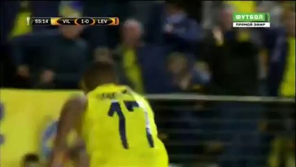 2-0 Cédric Bakambu Goal HD - Villarreal 2-0 Bayer Leverkusen 10.03.2016 HD -