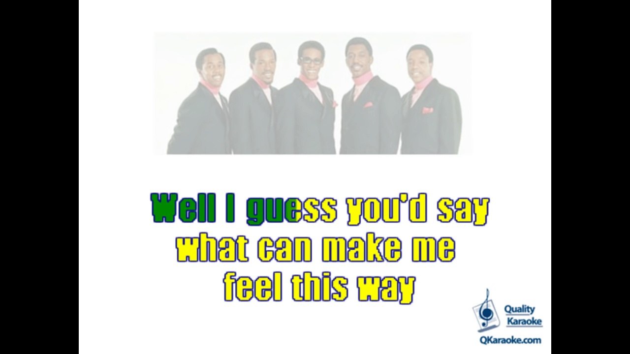 The Temptations - My Girl (Karaoke Instrumental) w Lyrics