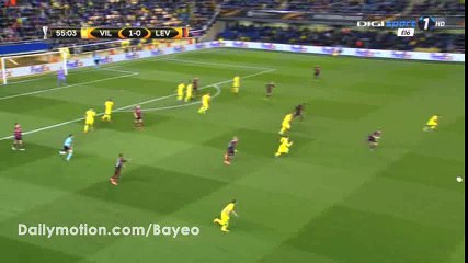 Cedric Bakambu Goal HD - Villarreal 2-0 Bayer Leverkusen - 10-03-2016