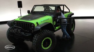 Jeep Trailcat Concept Fires Up