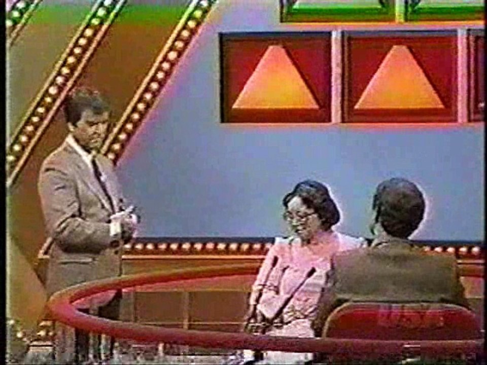 The $25,000 Pyramid (March 8, 1985): Melody Thomas & Joe Regalbuto