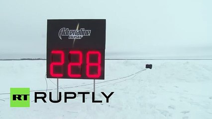 Indy Car racer sets new record