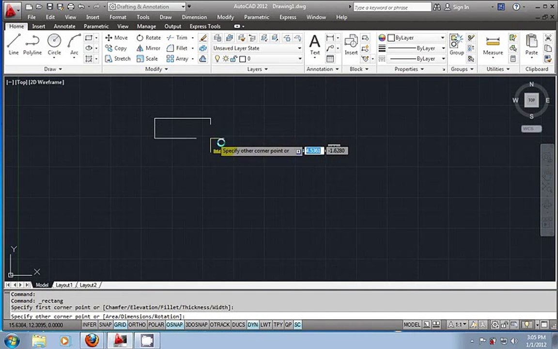 Autocad in Urdu/Hindi Full Tutorial Part 3-Using the Modify Commands