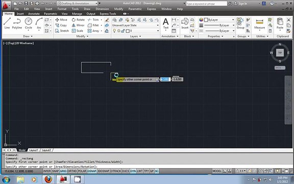 Autocad in Urdu/Hindi Full Tutorial Part 3-Using the Modify Commands