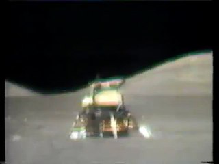 Apollo 17 Part 7 The LEM Liftoff from The Moon