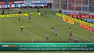 San Lorenzo youngster scores amazing solo goal