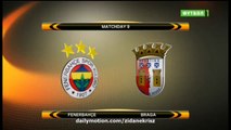 Fenerbahçe S.K. 1-0 Sporting Braga HD - All Goals and Full Highlights 10.03.2016