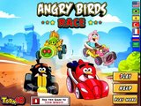 Развивающее видео для детей. Angry Birds Race Car Racing Game Walkthrough Level 5 Gameplay.