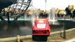 Thirty jumps Lightning McQueen Disney car Jumps Off Roof crash test