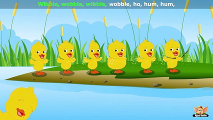 Six Little Ducks – Nursery Rhyme with Karaoke