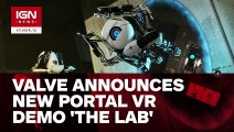 Valve Announces New Portal VR Demo \'The Lab\' - IGN News