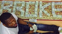 50 Cent declara que los billetes de $100 dólares en Instagram es dinero falso