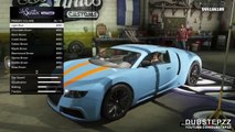 GTA V (5) | Bugatti Veyron Customisation   Gameplay