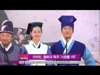 [Y-STAR] Drama 'Horse Doctor', Highest viewership renewed (마의, 또 자체최고시청률 경신)