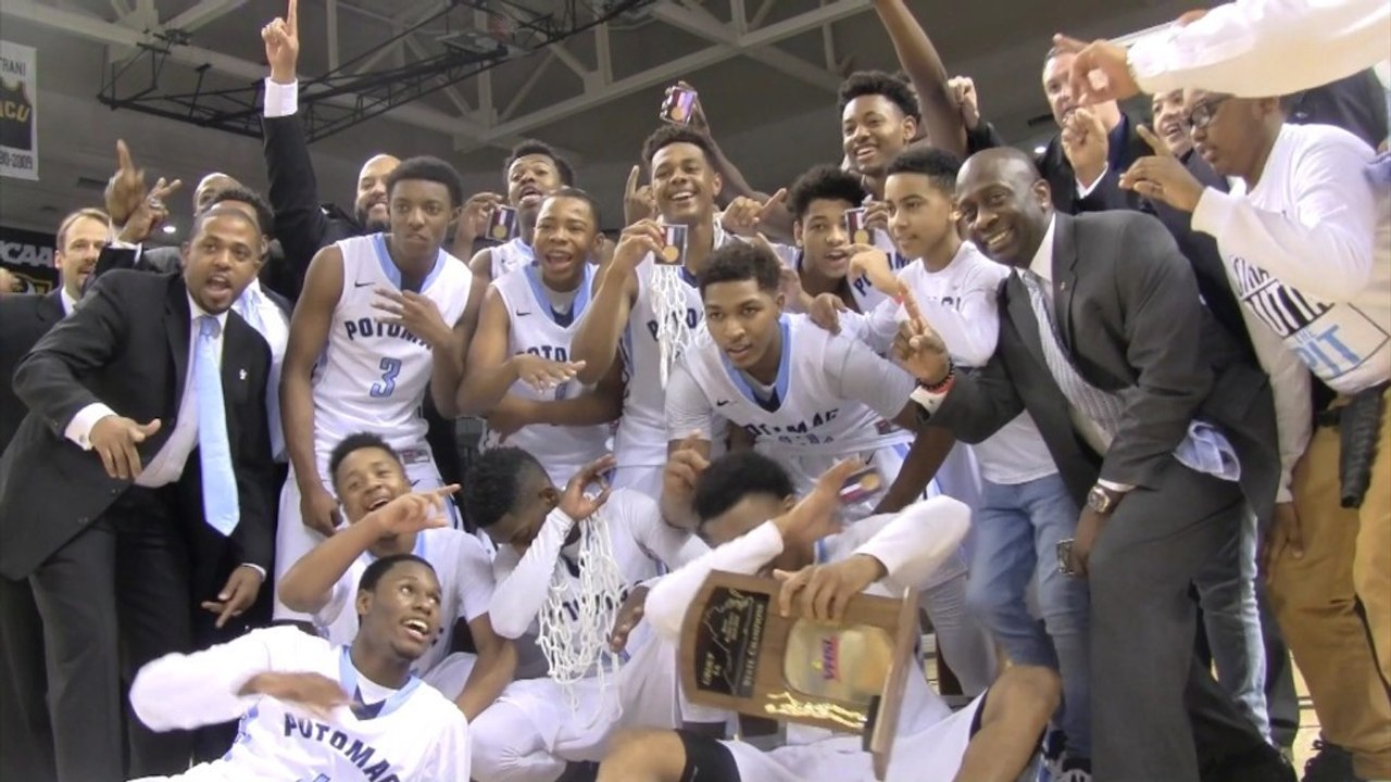 Potomac boys' basketball wins state championship, Langley girls fall short