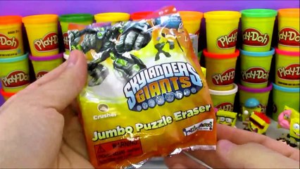 Giant Surprise Egg SpongeBob Square Pants Play Doh with toys from Disney Frozen and More!