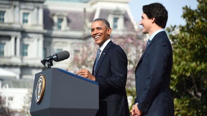 The Obama-Trudeau bromance, according to Twitter