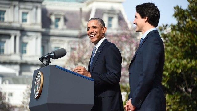The Obama-Trudeau bromance, according to Twitter