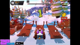 Angry Birds Go! stunt TRACK 2 3 versus medium Walkthrough [IOS]