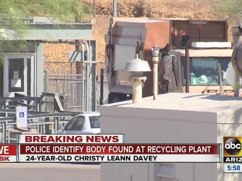Police identify body found at recycling plant