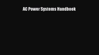 Read AC Power Systems Handbook Ebook Free